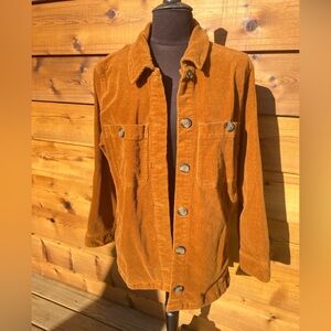 Corduroy Jacket in Tan